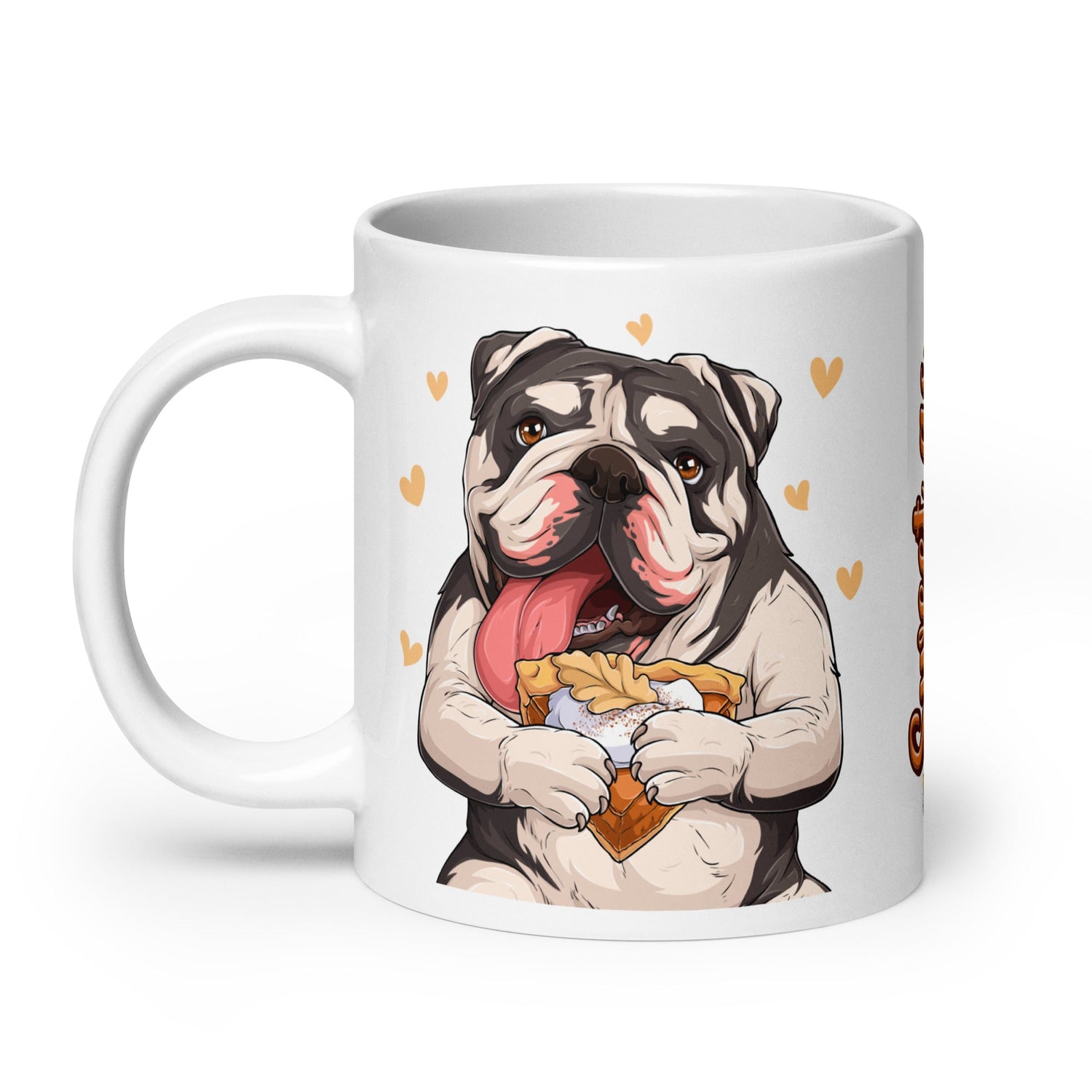 "Sweet as Pumpkin Pie" Bulldog Thanksgiving Mug