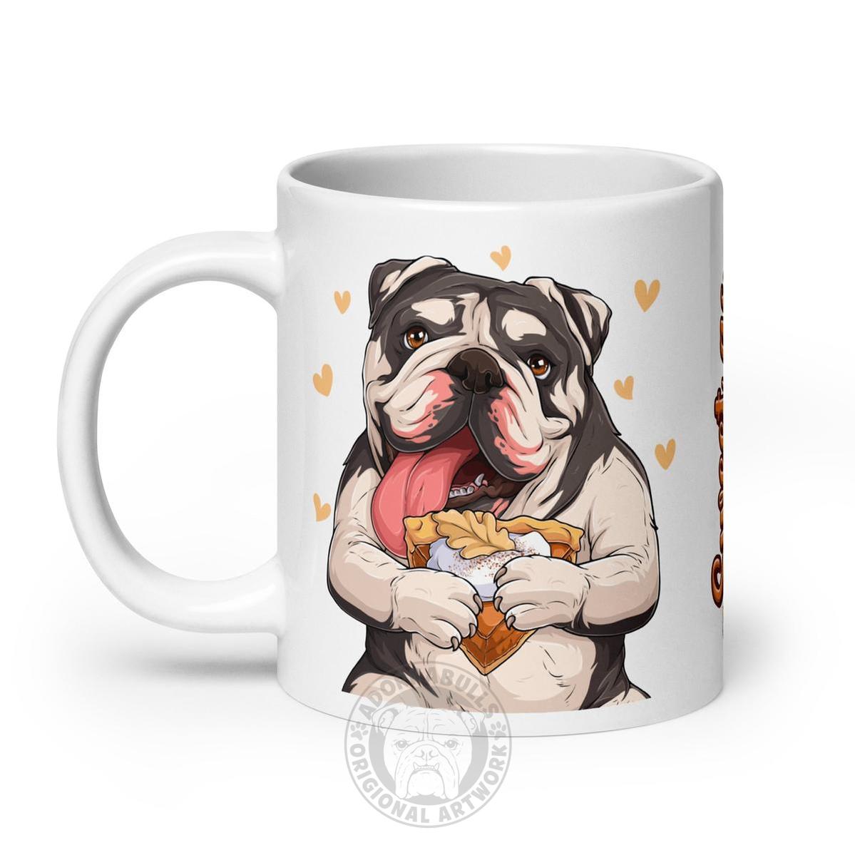 "Sweet as Pumpkin Pie" Bulldog Thanksgiving Mug