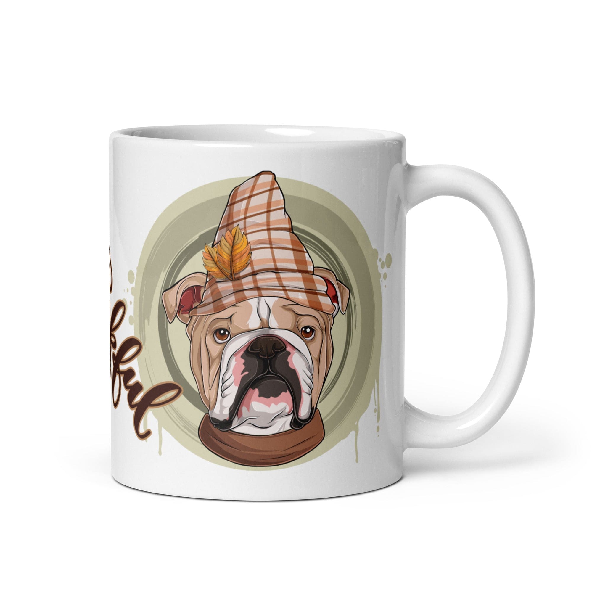 Thankful White Glossy Mug