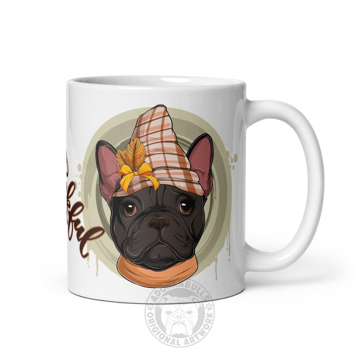 Thankful White Glossy Mug