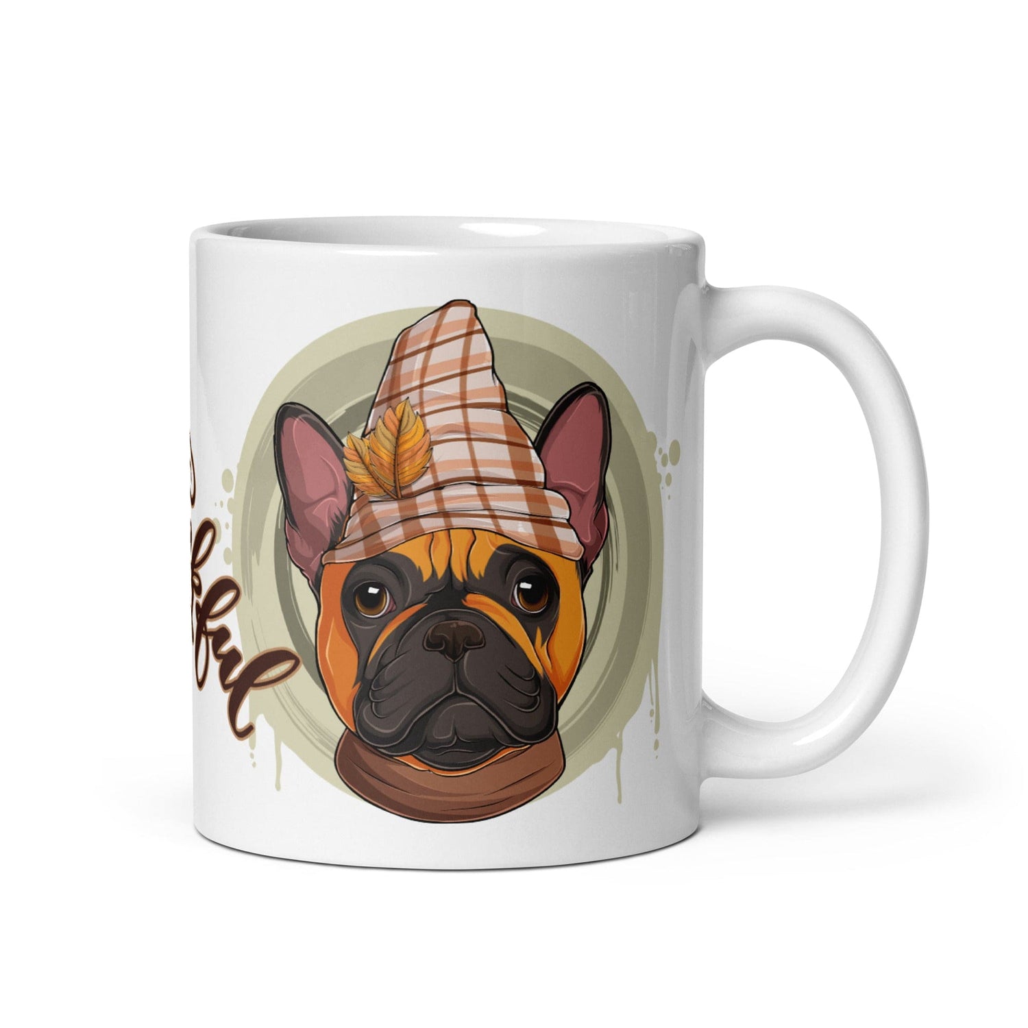 Thankful White Glossy Mug