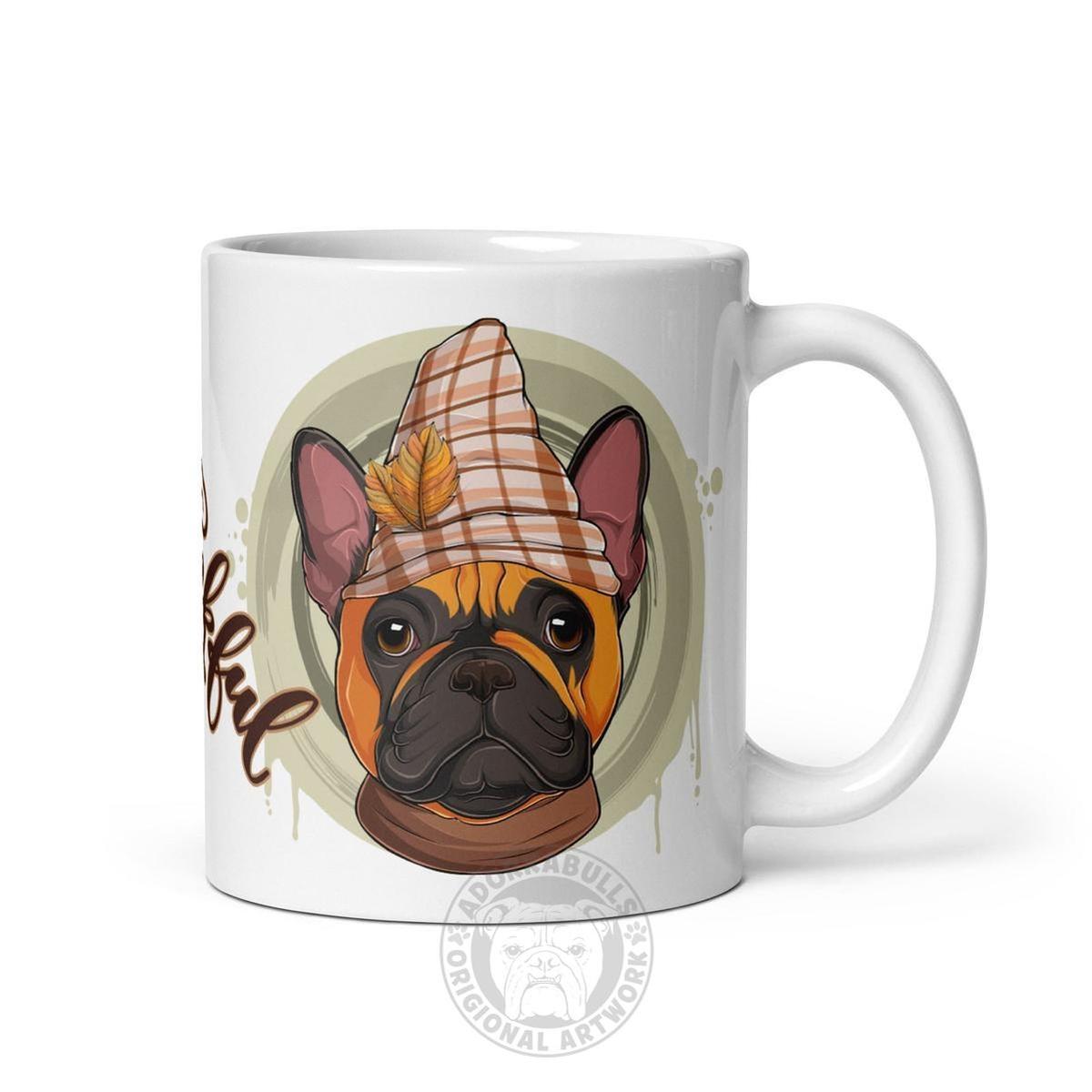 Thankful White Glossy Mug