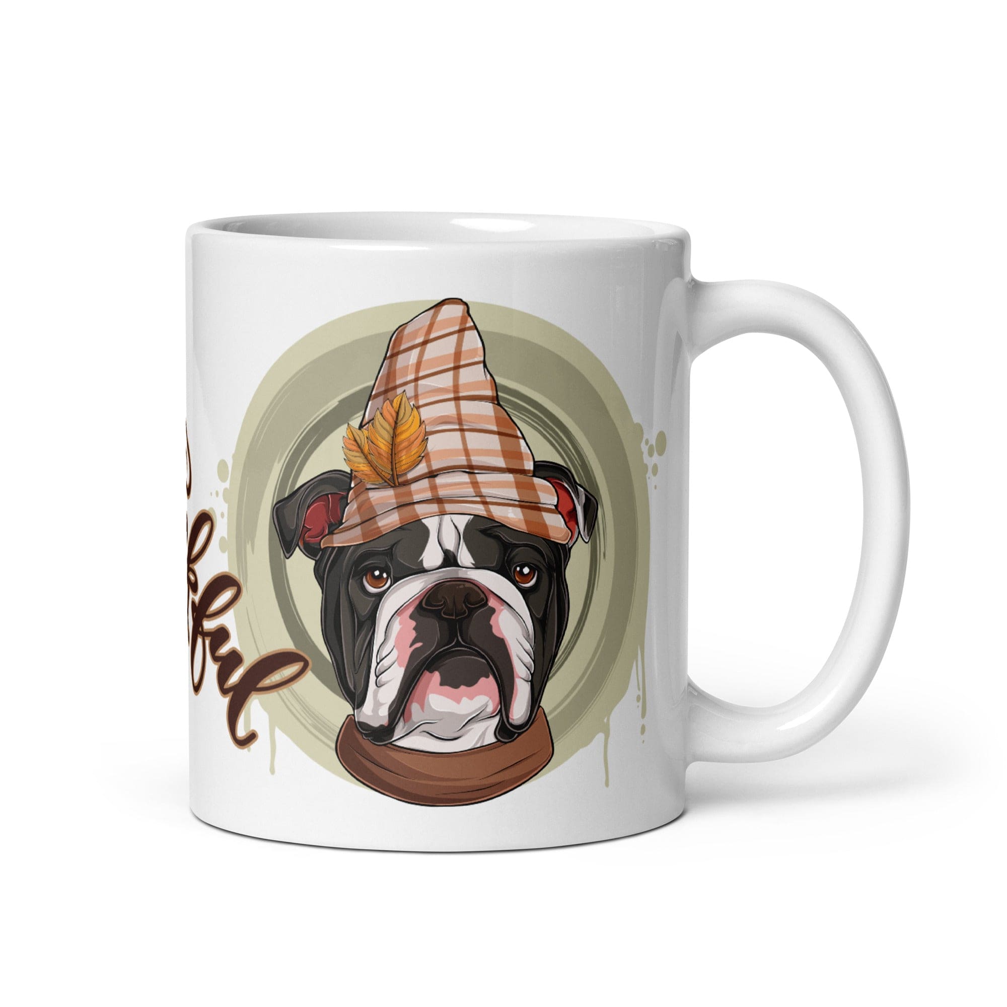 Thankful White Glossy Mug