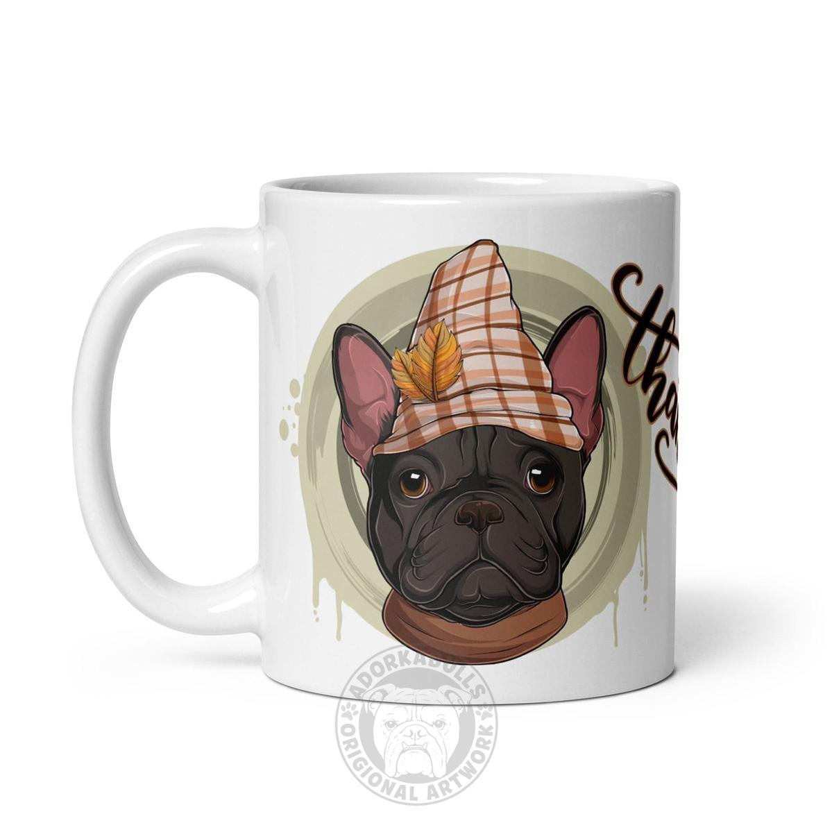 Thankful White Glossy Mug