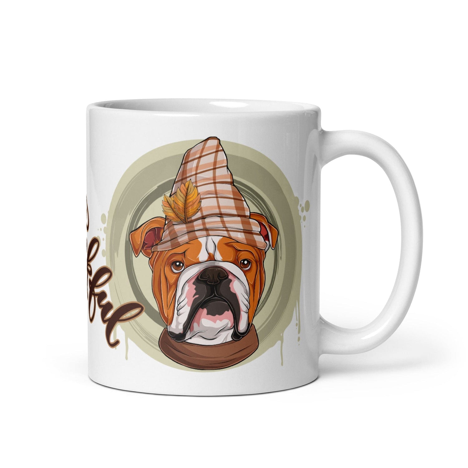 Thankful White Glossy Mug