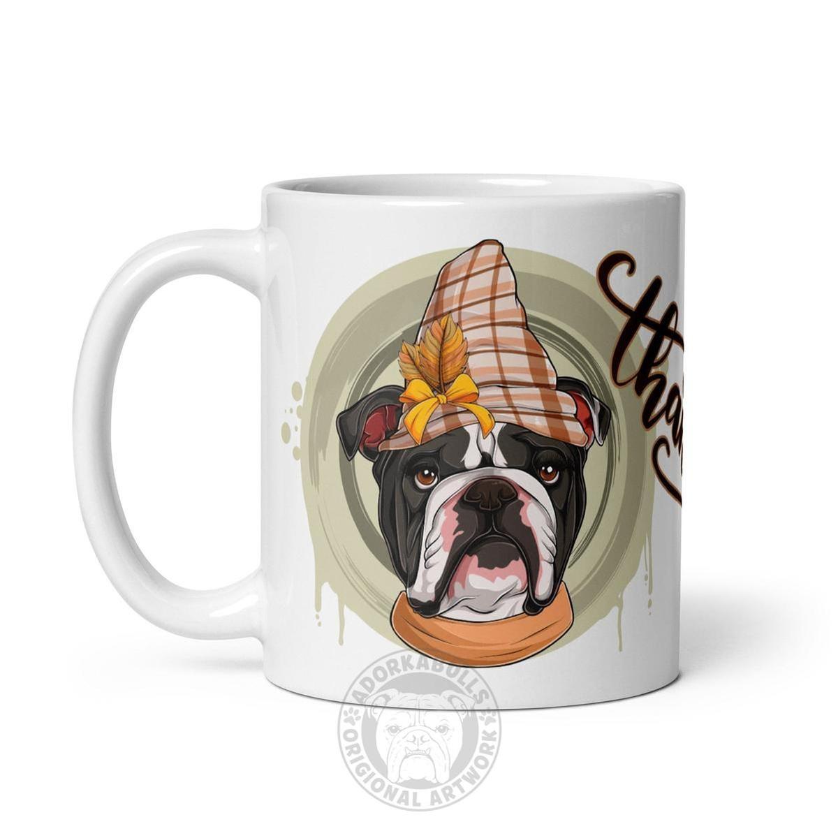 Thankful White Glossy Mug
