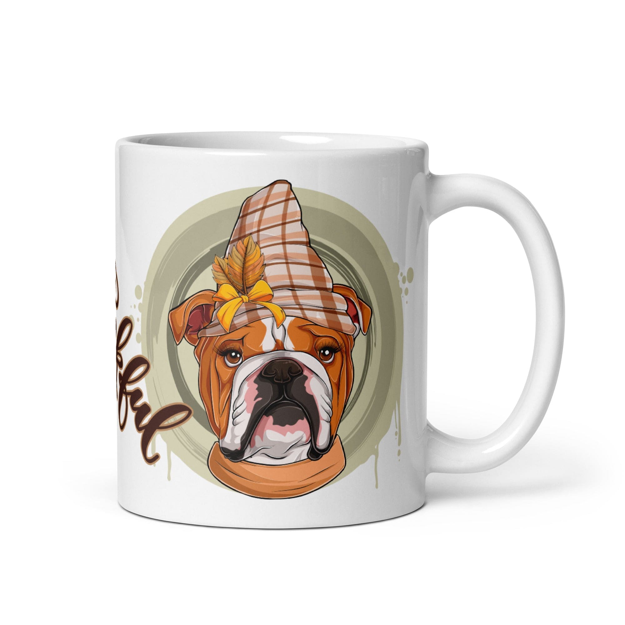 Thankful White Glossy Mug