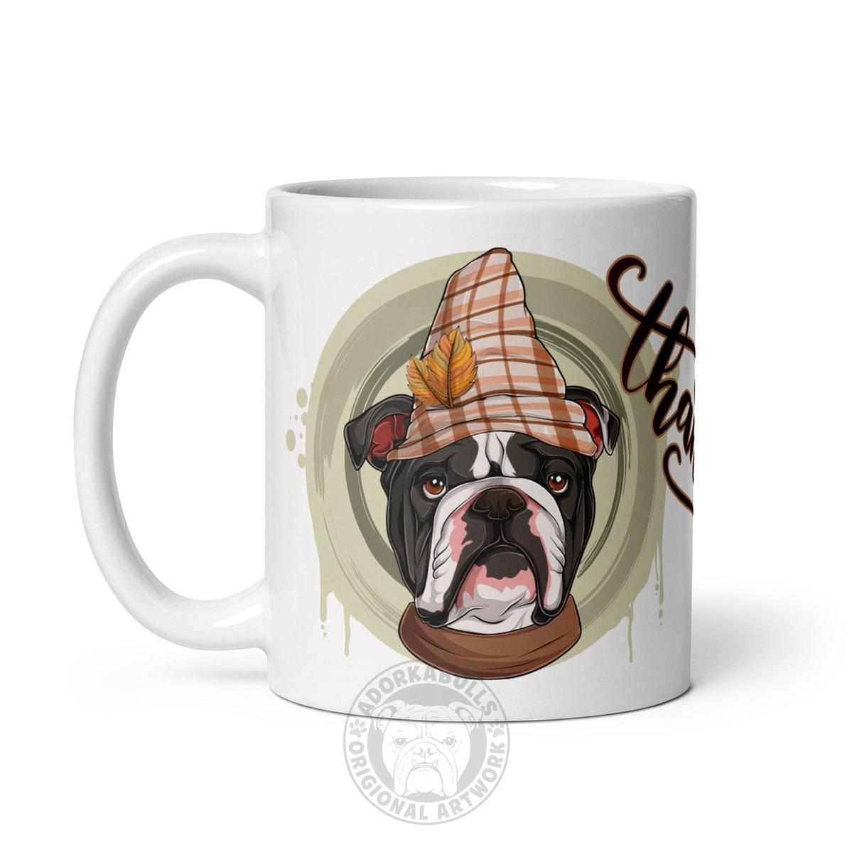 Thankful White Glossy Mug