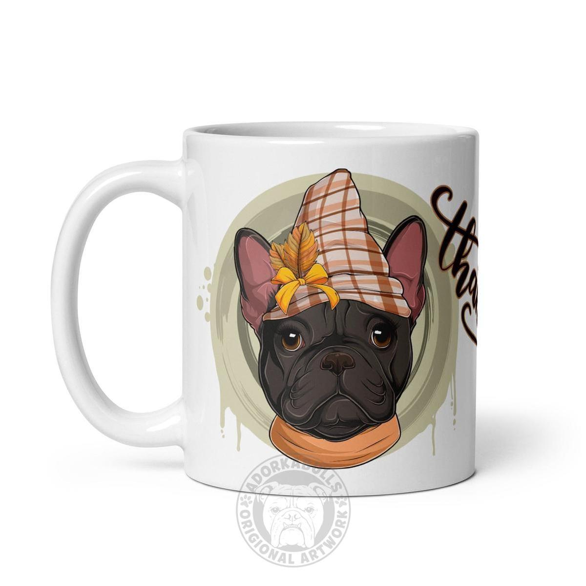 Thankful White Glossy Mug