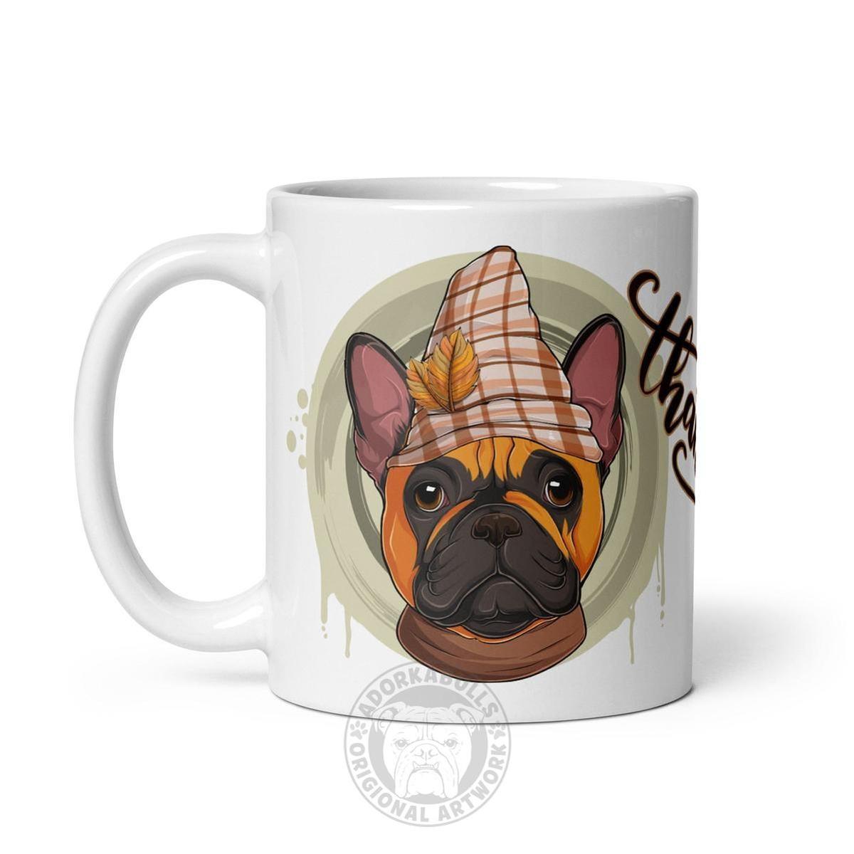 Thankful White Glossy Mug