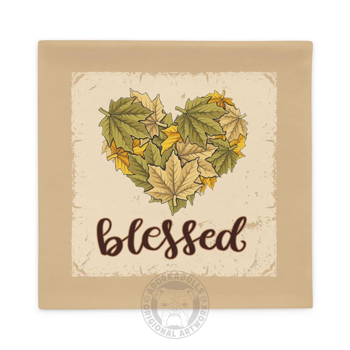 Thanksgiving Blessed Pillow Case