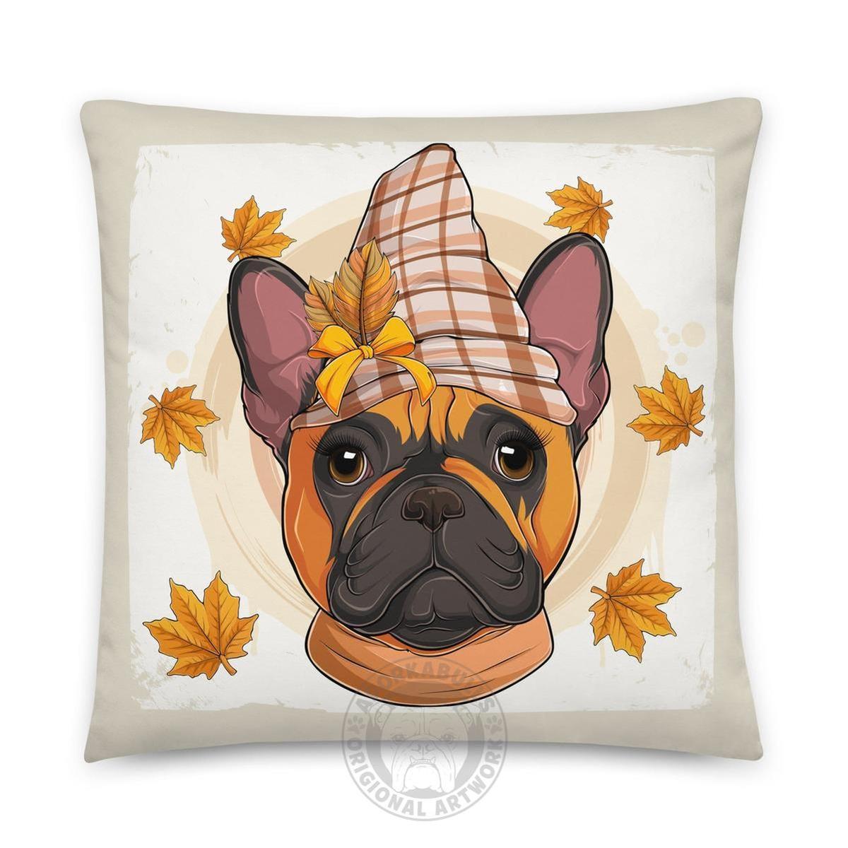 Thanksgiving Falling Leaves Pillow