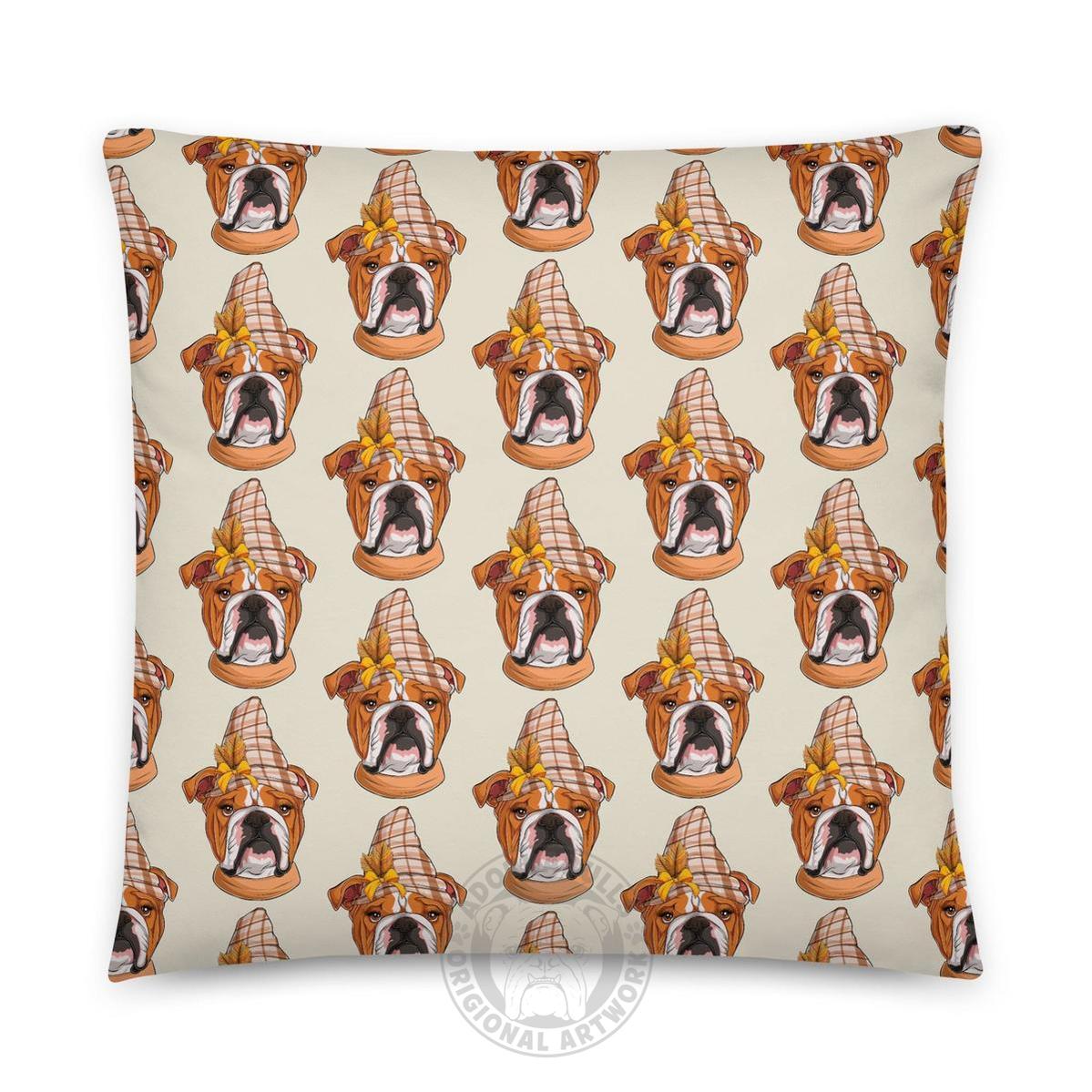Thanksgiving Falling Leaves Pillow