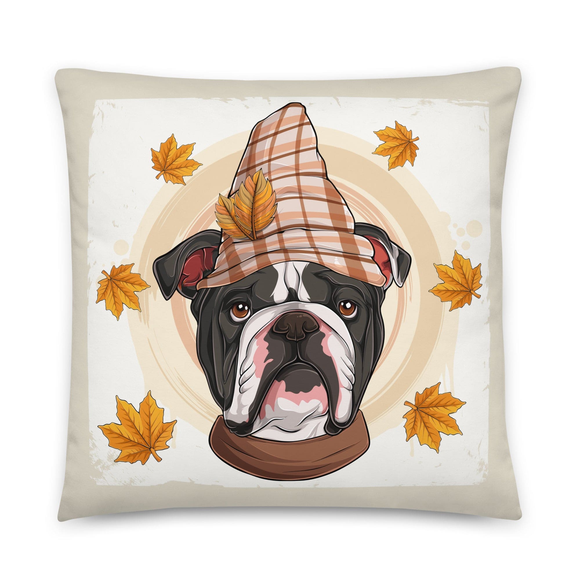 Thanksgiving Falling Leaves Pillow