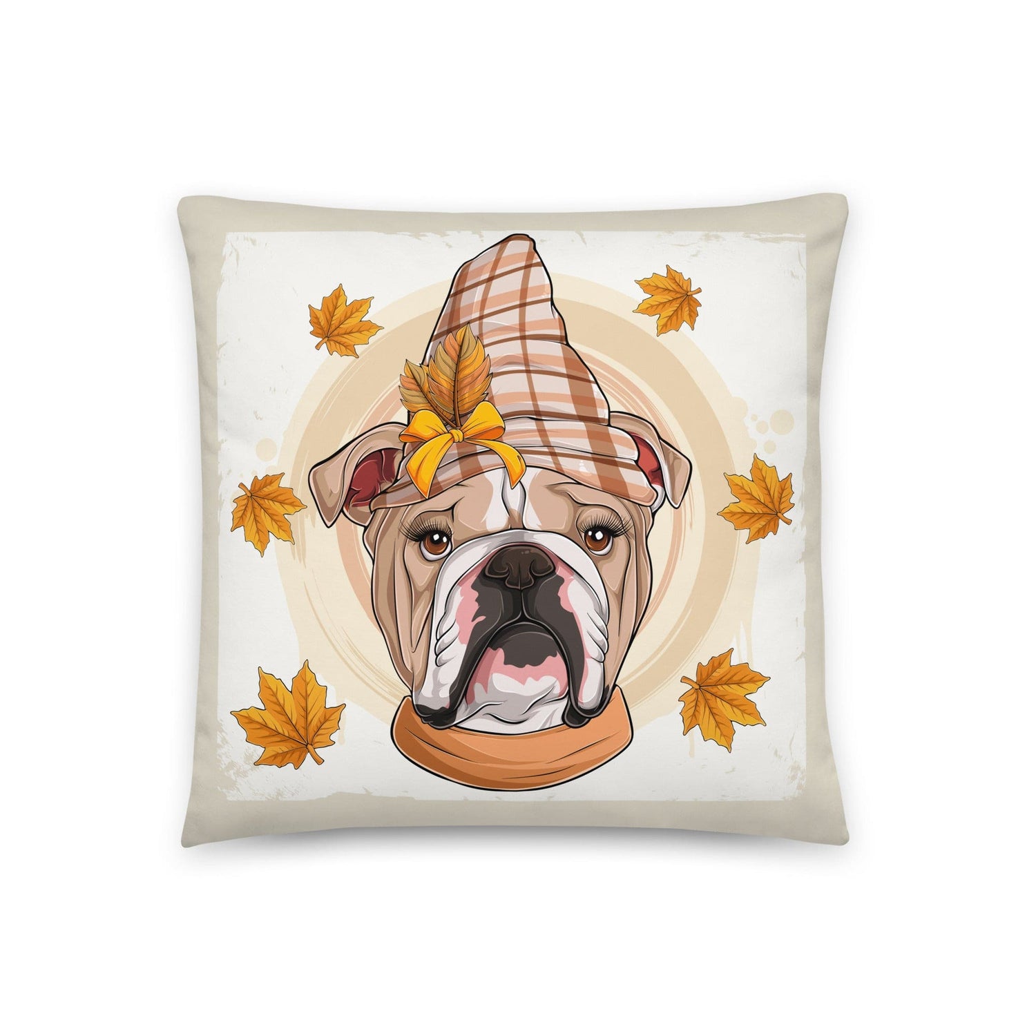 Thanksgiving Falling Leaves Pillow