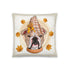 Thanksgiving Falling Leaves Pillow