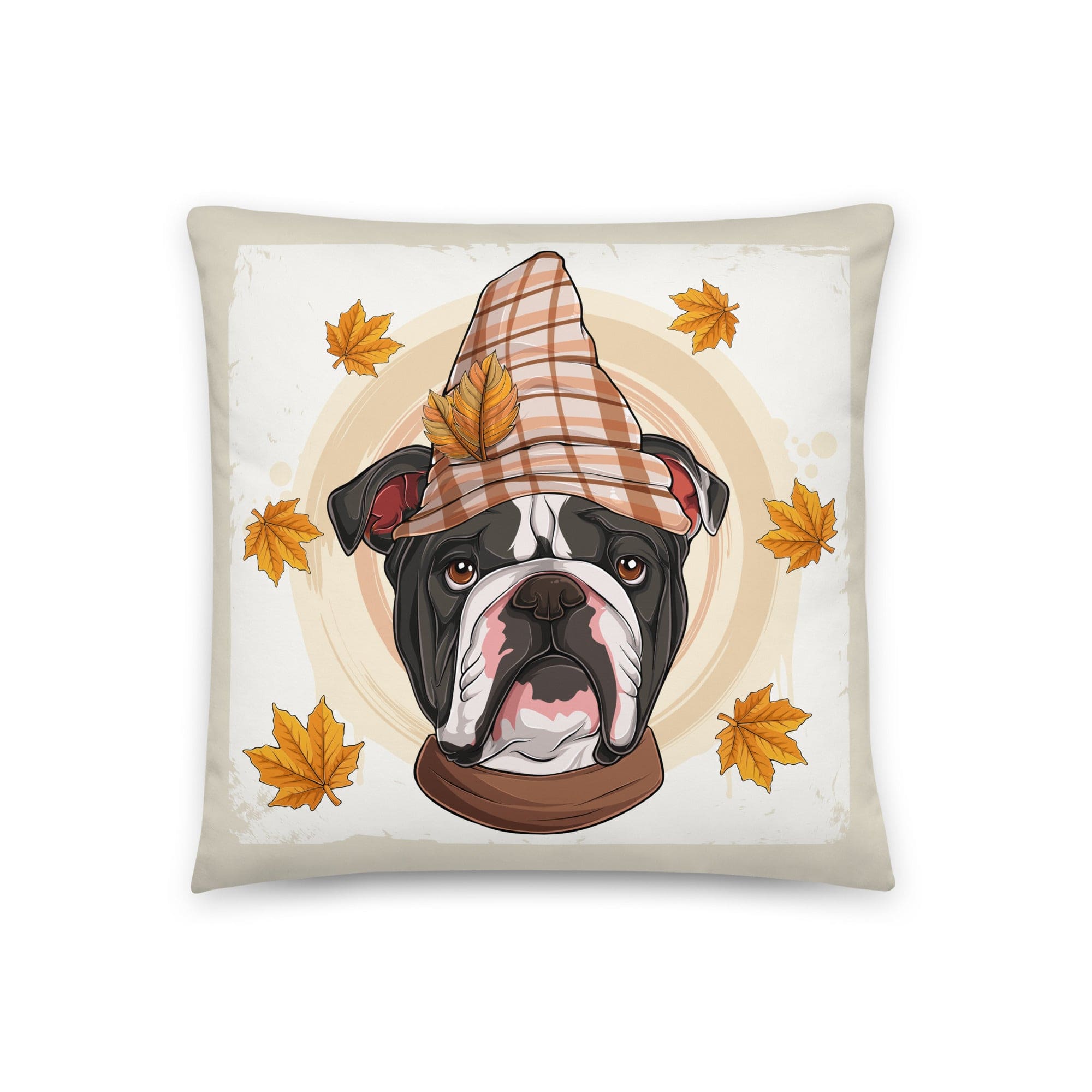 Thanksgiving Falling Leaves Pillow