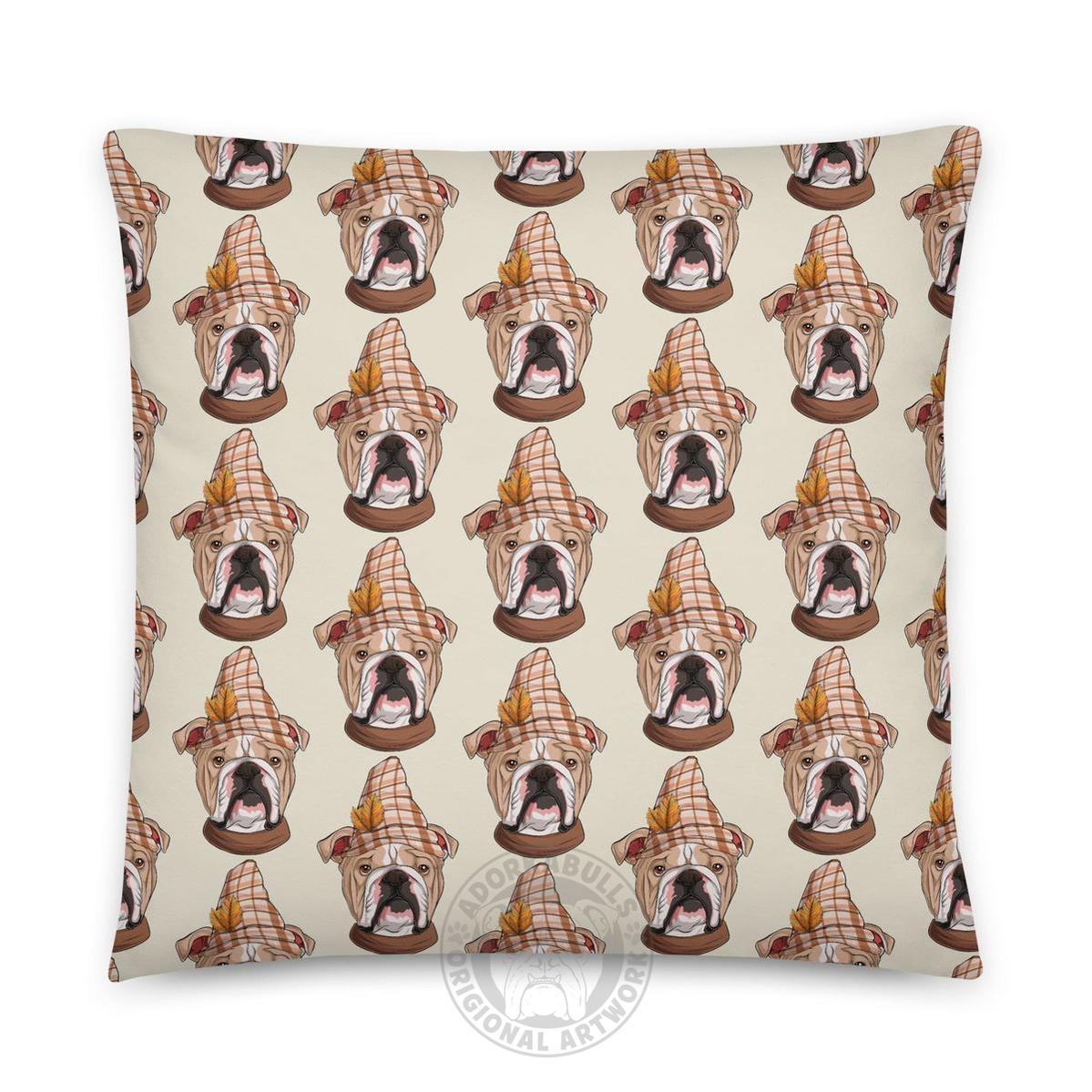 Thanksgiving Falling Leaves Pillow