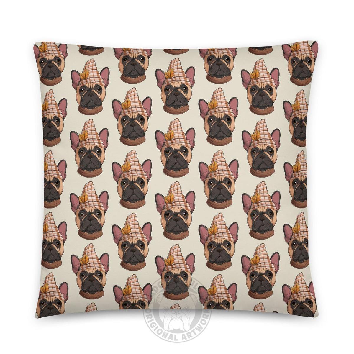 Thanksgiving Falling Leaves Pillow