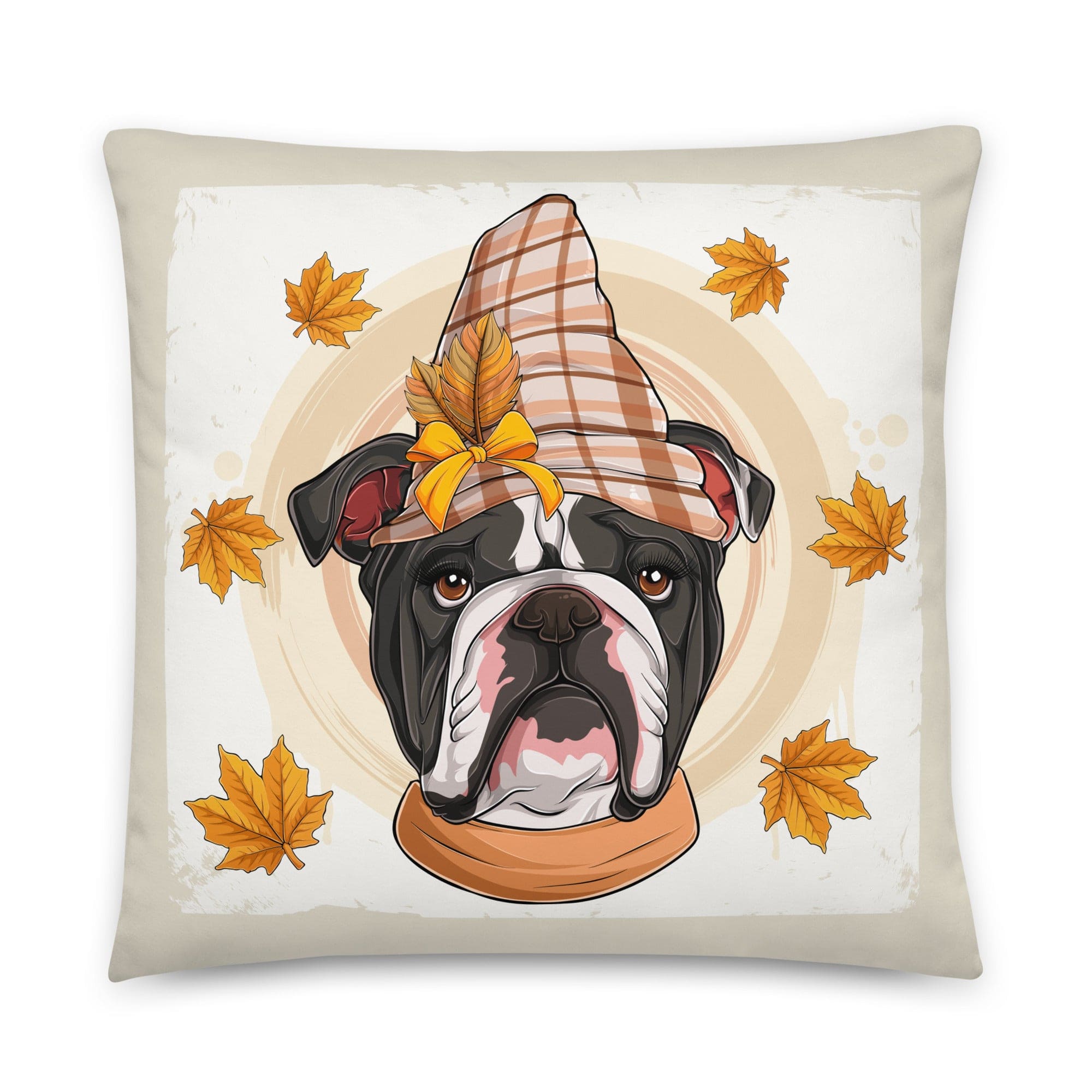 Thanksgiving Falling Leaves Pillow
