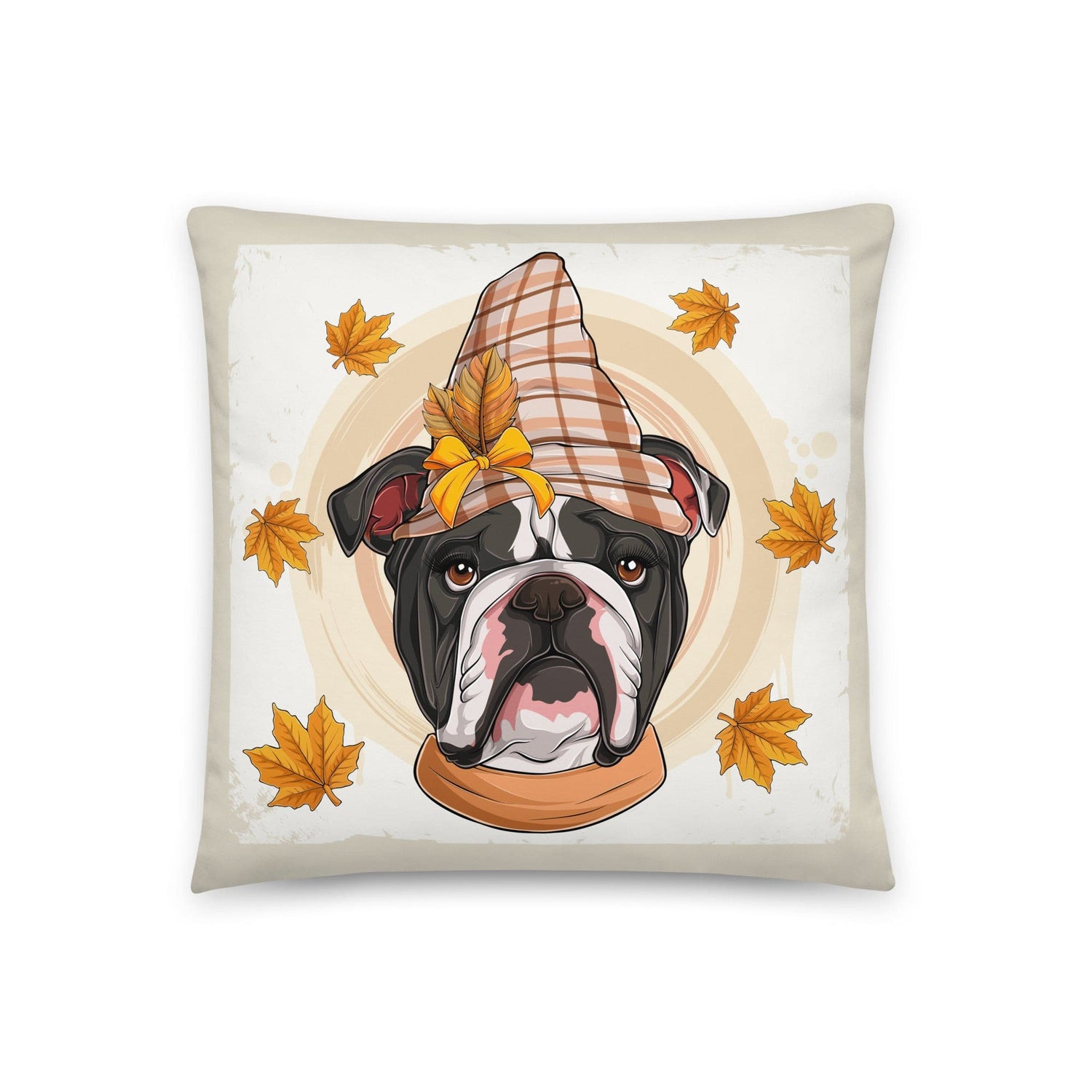Thanksgiving Falling Leaves Pillow