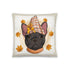 Thanksgiving Falling Leaves Pillow