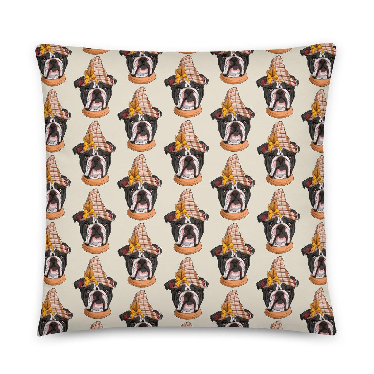 Thanksgiving Falling Leaves Pillow