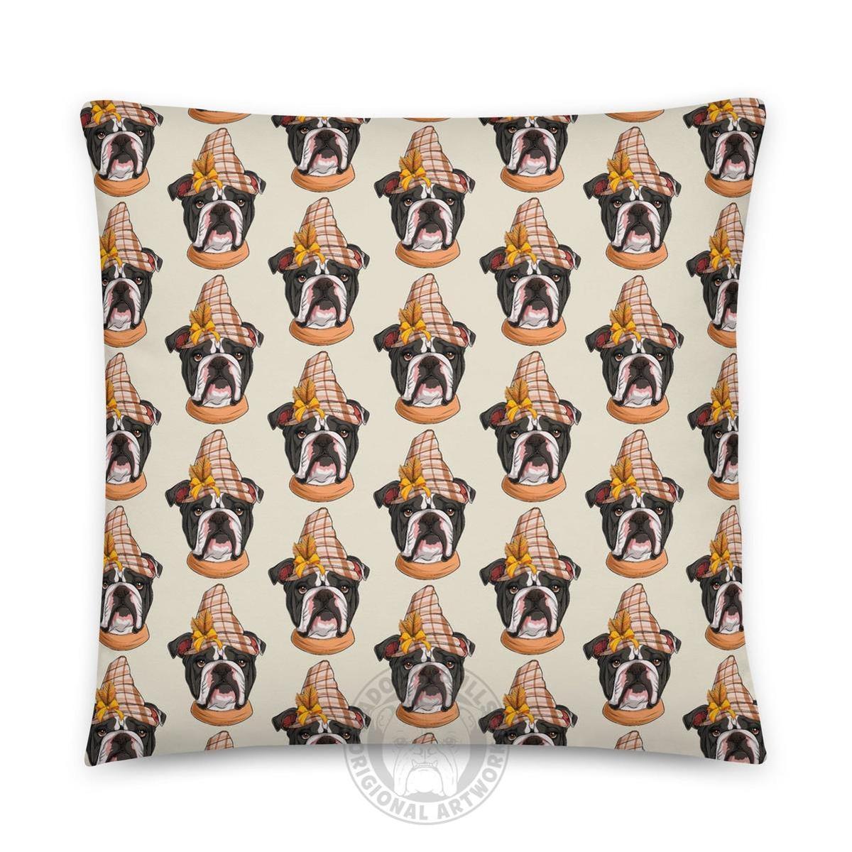 Thanksgiving Falling Leaves Pillow