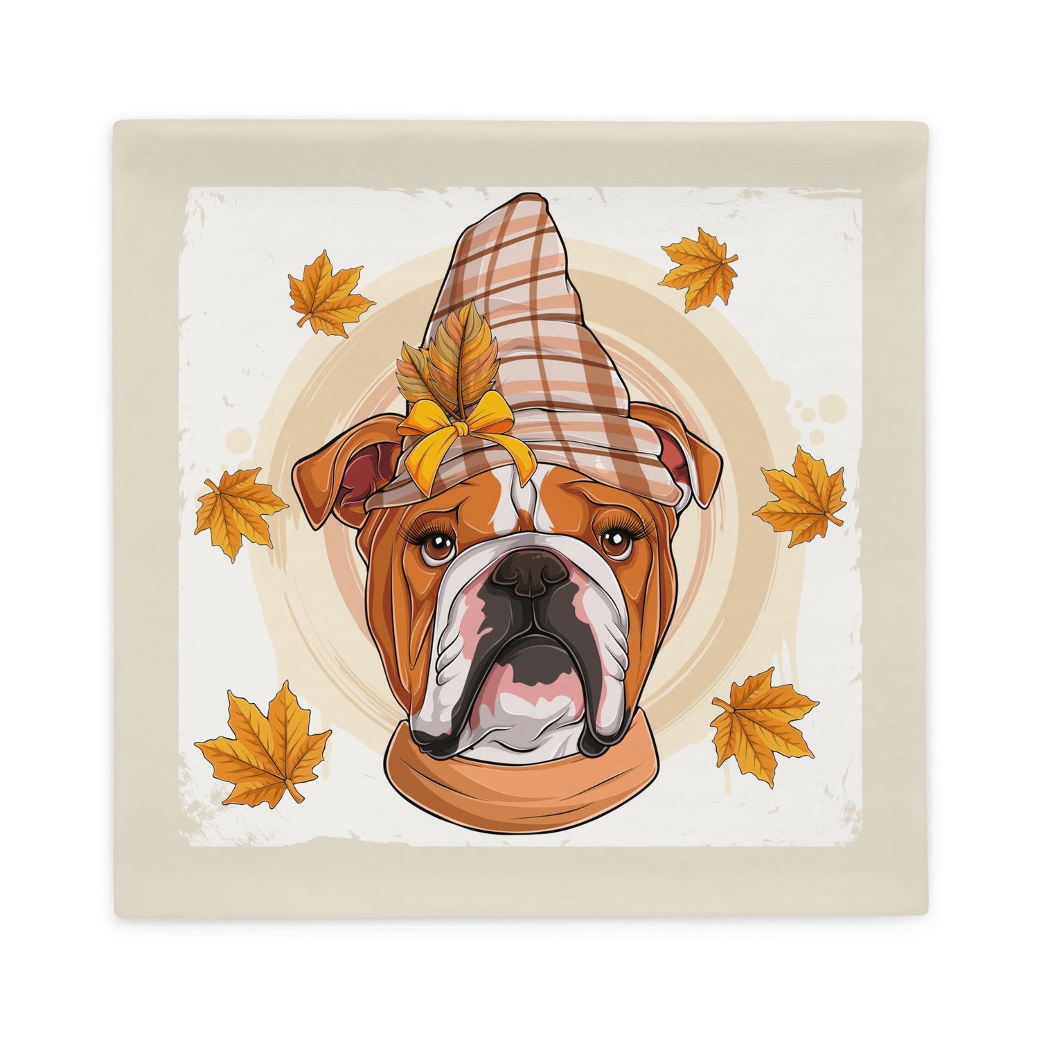 Thanksgiving Falling Leaves Pillow Case