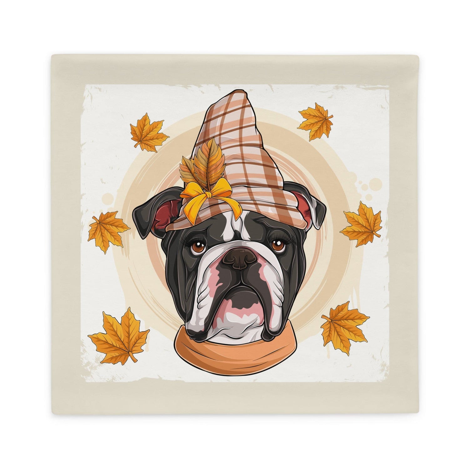 Thanksgiving Falling Leaves Pillow Case