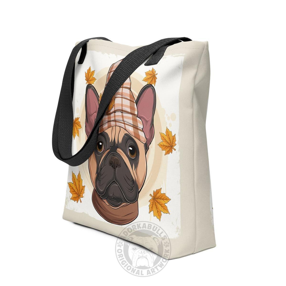 Thanksgiving Falling Leaves Tote Bag