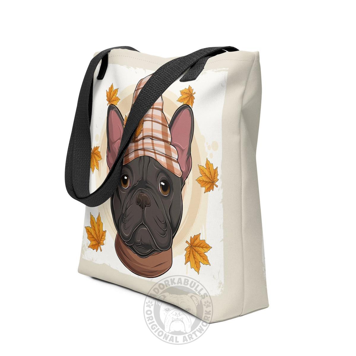 Thanksgiving Falling Leaves Tote Bag