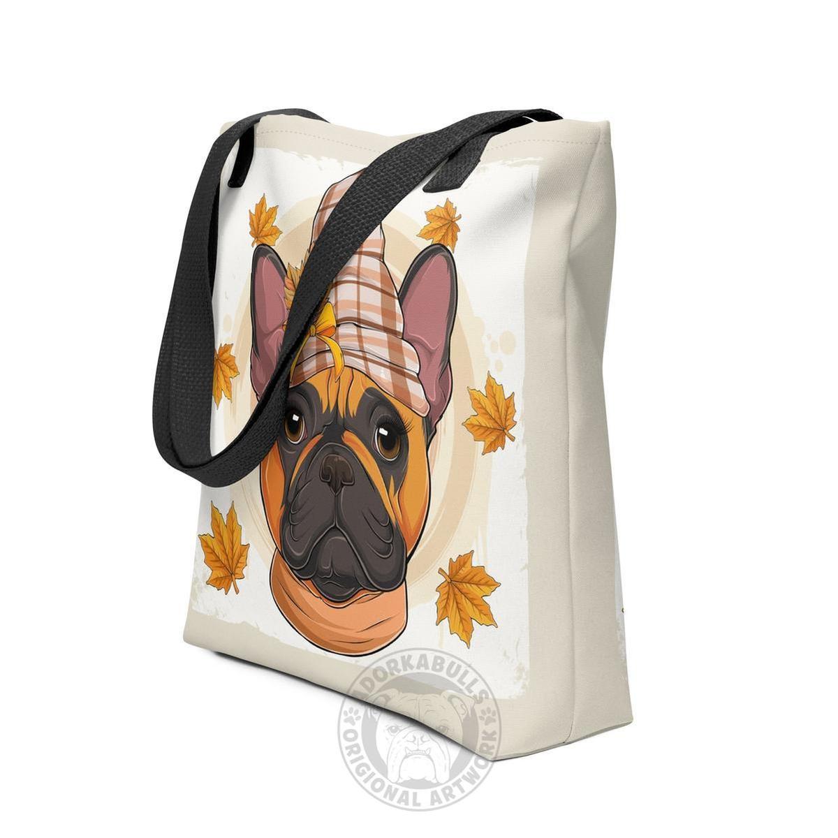 Thanksgiving Falling Leaves Tote Bag