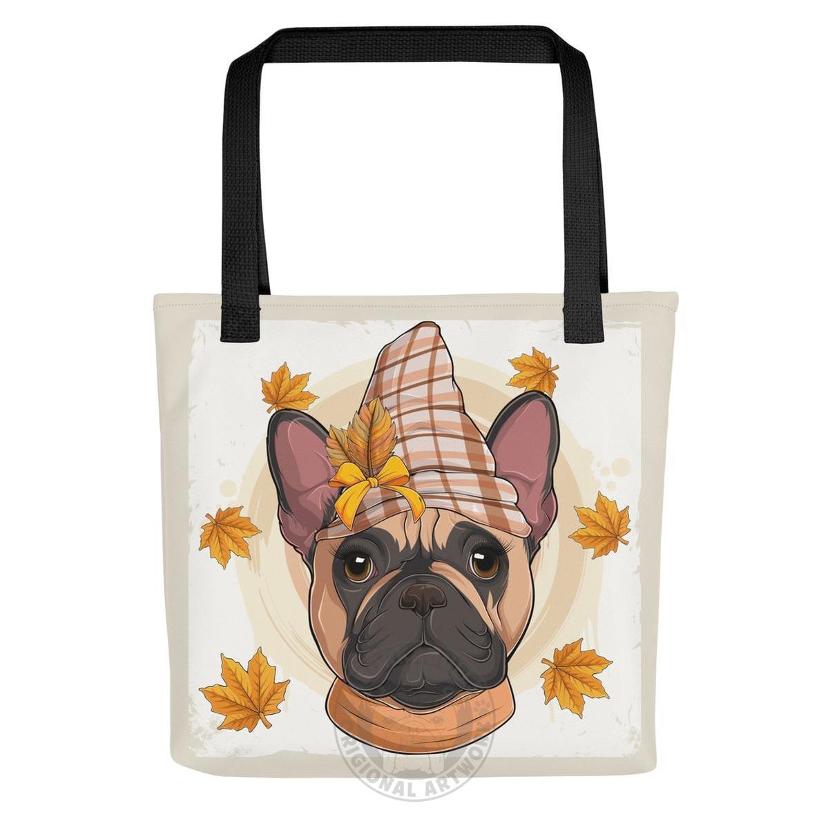 Thanksgiving Falling Leaves Tote Bag