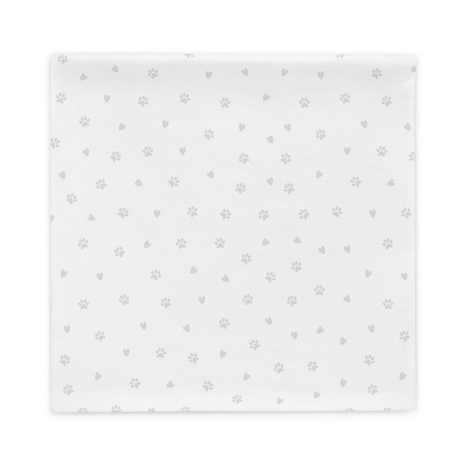 "The Best Things In Life Are Rescued" English Bulldog Pillow Case | Red & White Colored