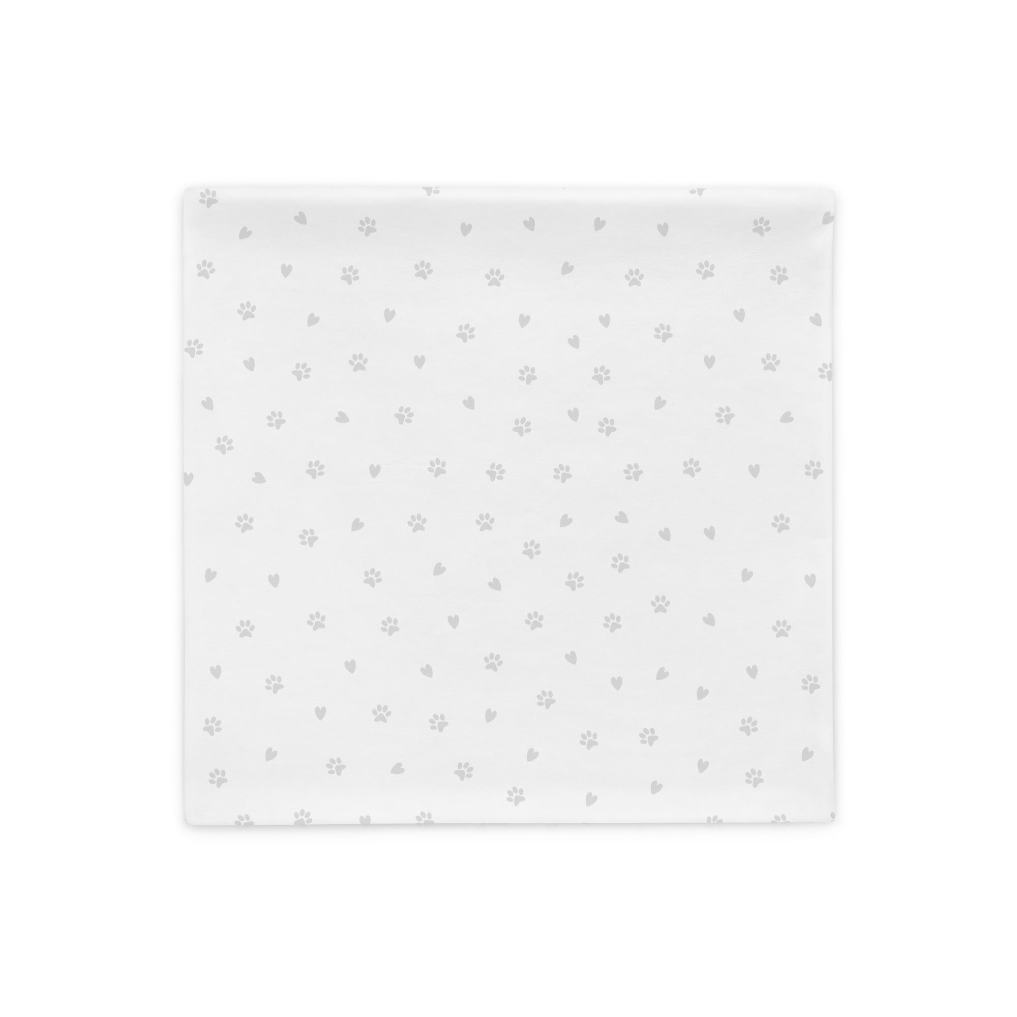 "The Best Things In Life Are Rescued" French Bulldog Pillow Case | Red & White Colored