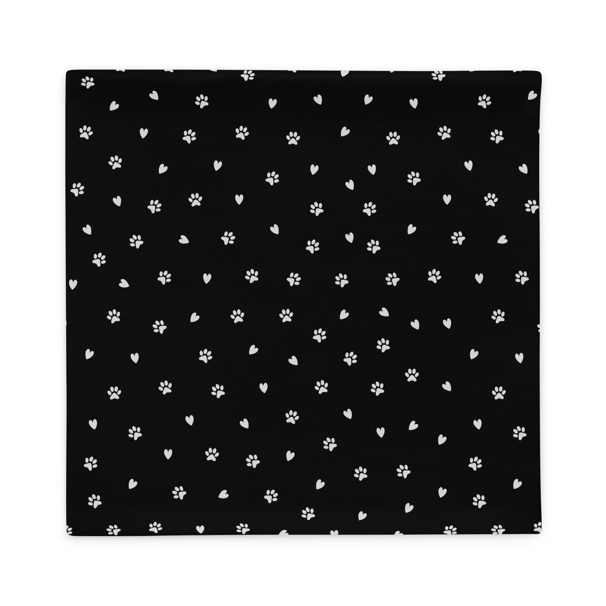 "The Best Things In Life Are Rescued" French Bulldog Pillow Case | Red & White Colored