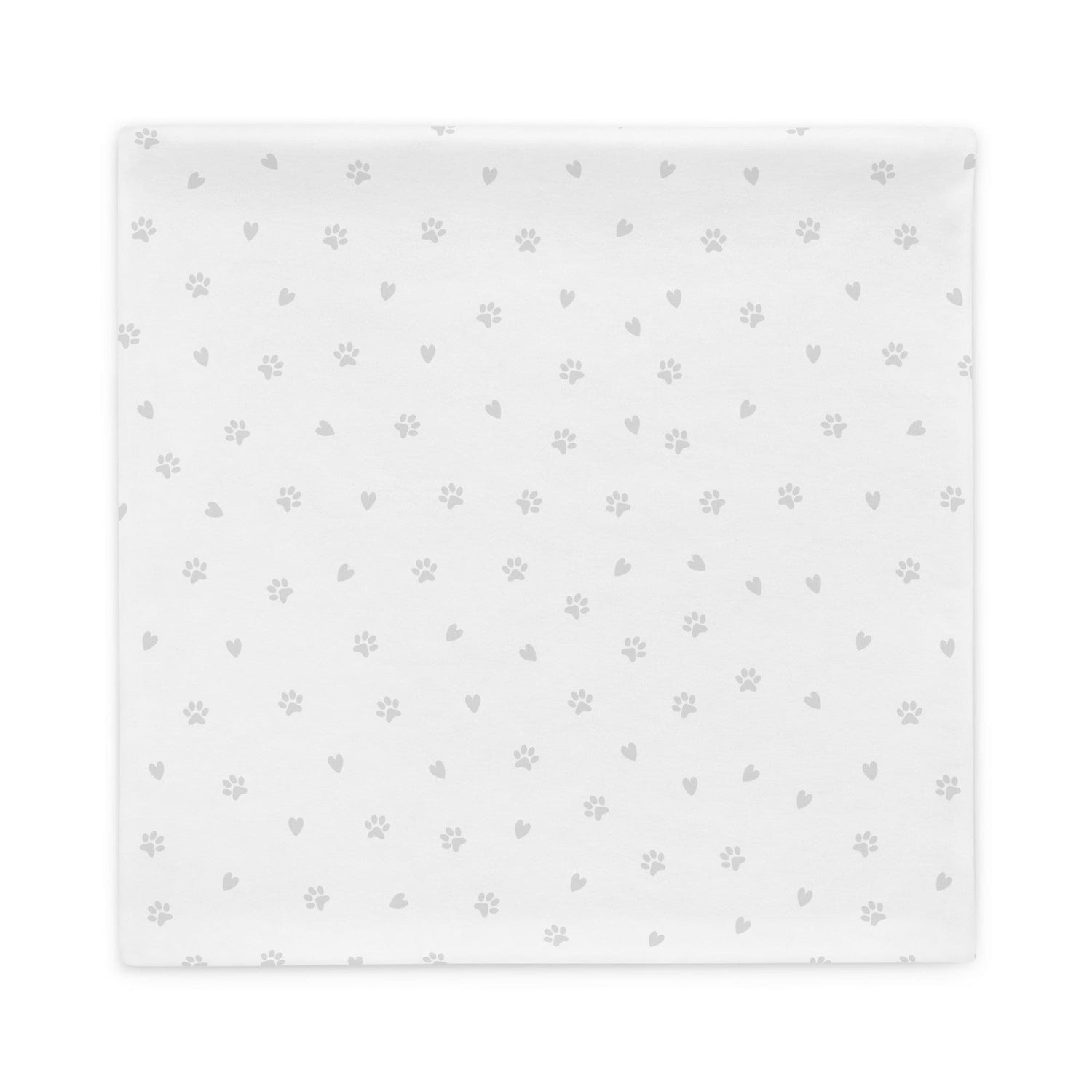 "The Best Things In Life Are Rescued" Male French Bulldog Pillow Case | Fawn & White Colored with Spina Bifida