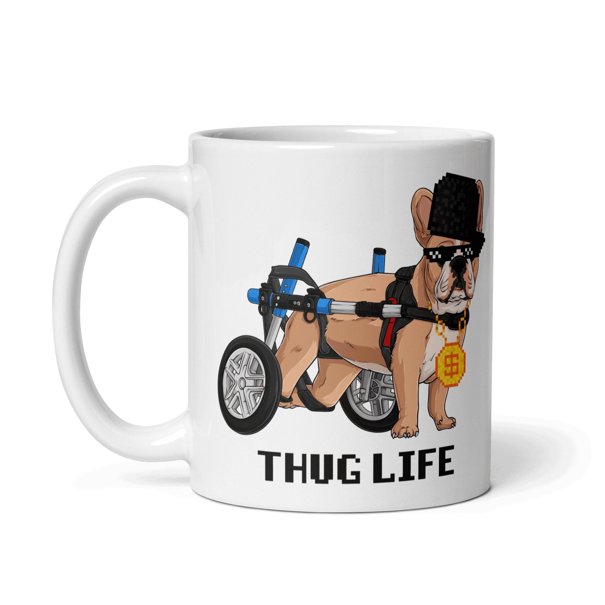Thug Life White Mug
