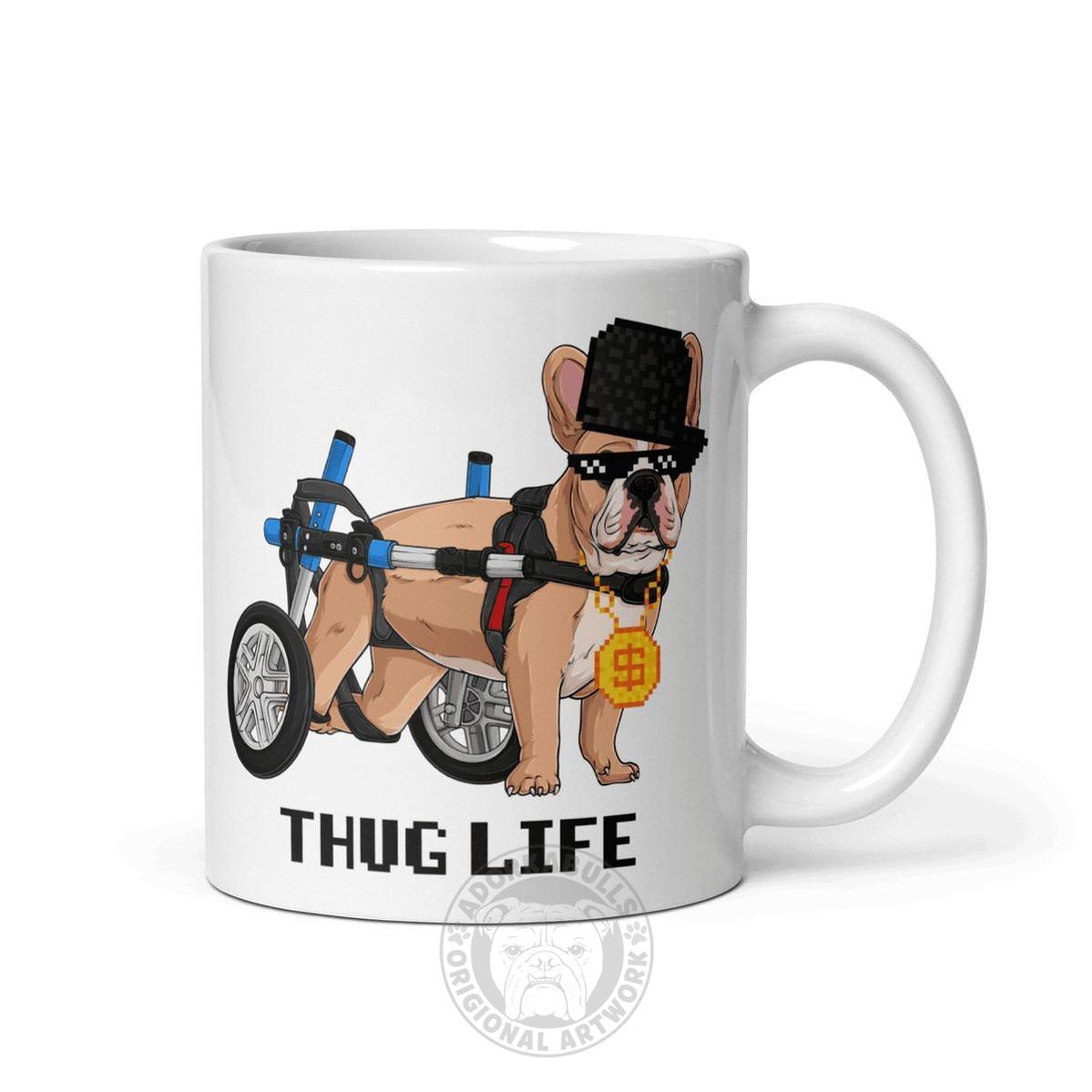 Thug Life White Mug