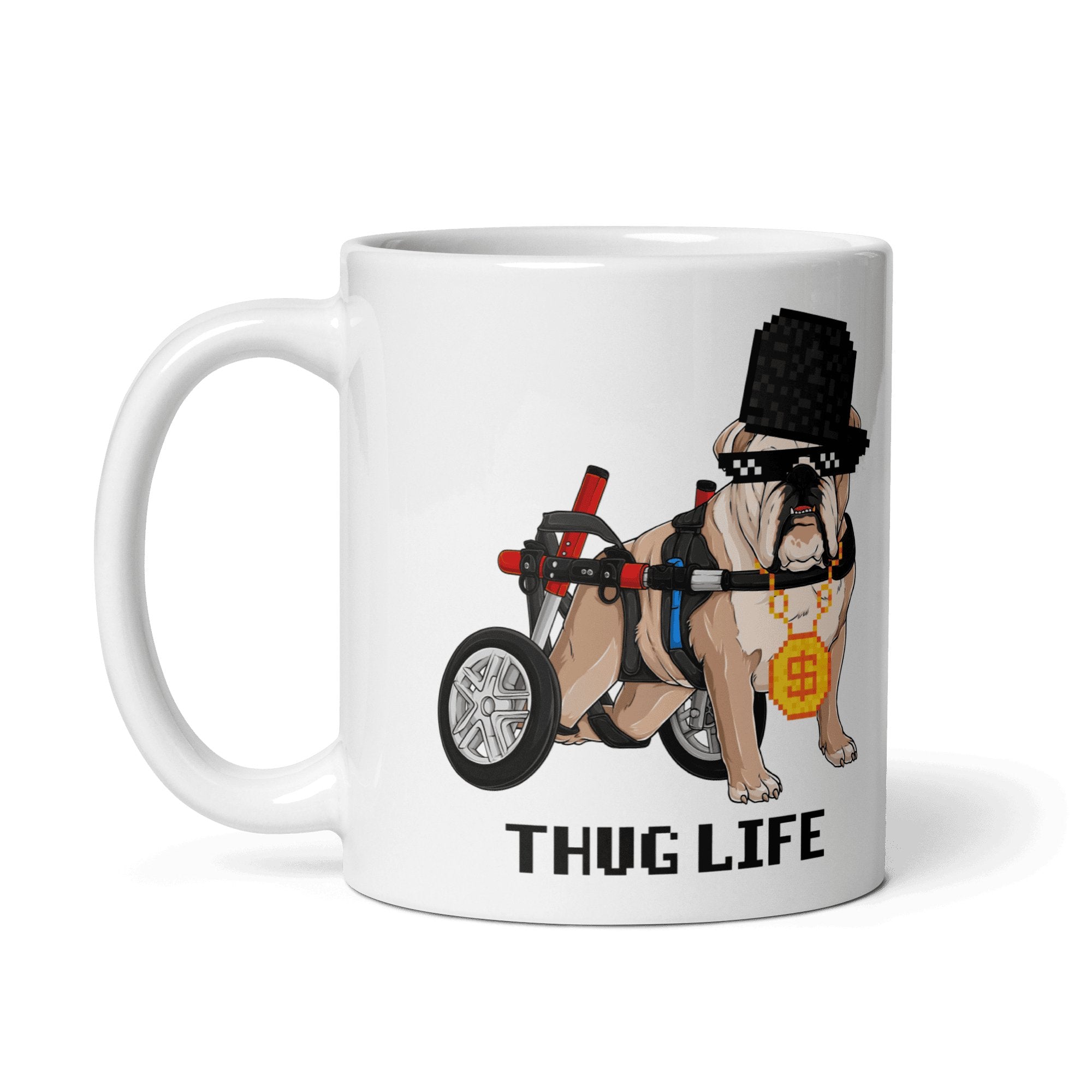 Thug Life White Mug