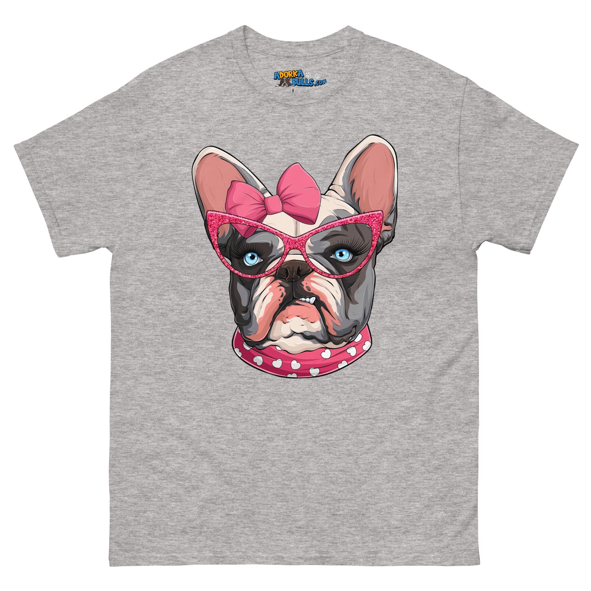 "Too Glam to Give a Woof" Men’s Frenchie T-Shirt