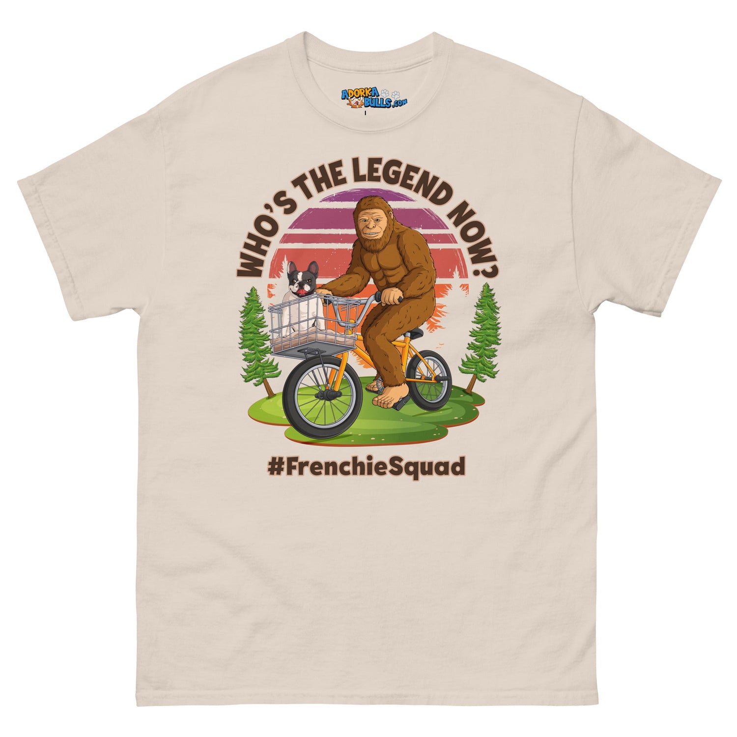 "Who’s the Legend Now?" Bigfoot & Frenchie Men&