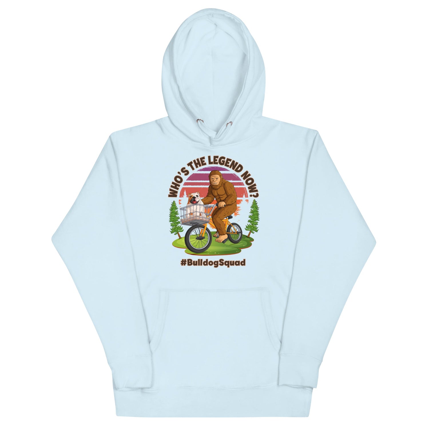 "Who’s the Legend Now?" English Bulldog Squad Unisex Hoodie