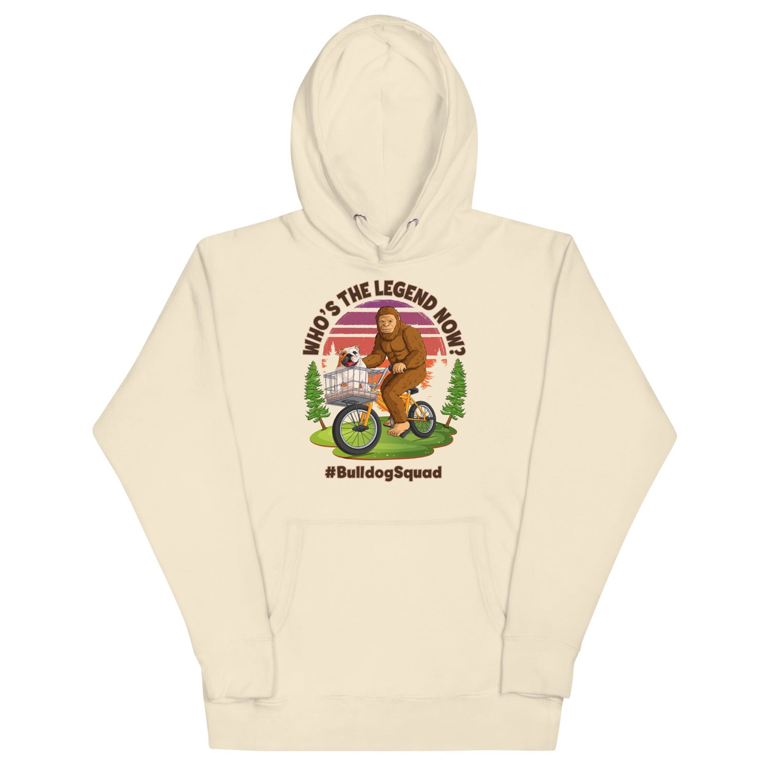 "Who’s the Legend Now?" English Bulldog Squad Unisex Hoodie