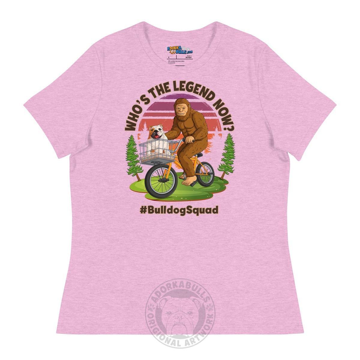 "Who’s the Legend Now?" English Bulldog Squad Women’s Tee