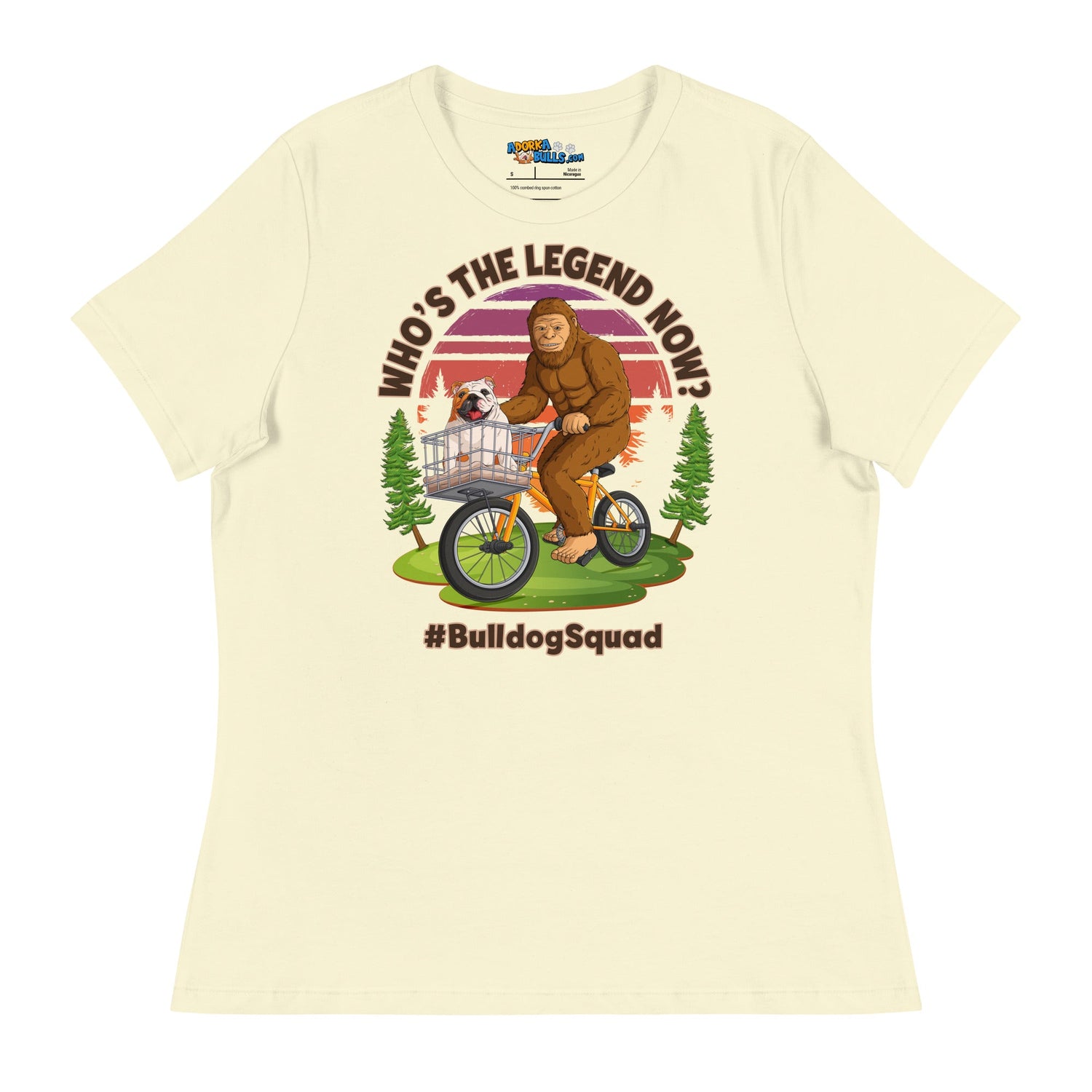 "Who’s the Legend Now?" English Bulldog Squad Women’s Tee