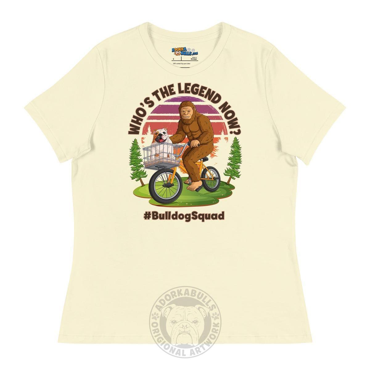 "Who’s the Legend Now?" English Bulldog Squad Women’s Tee