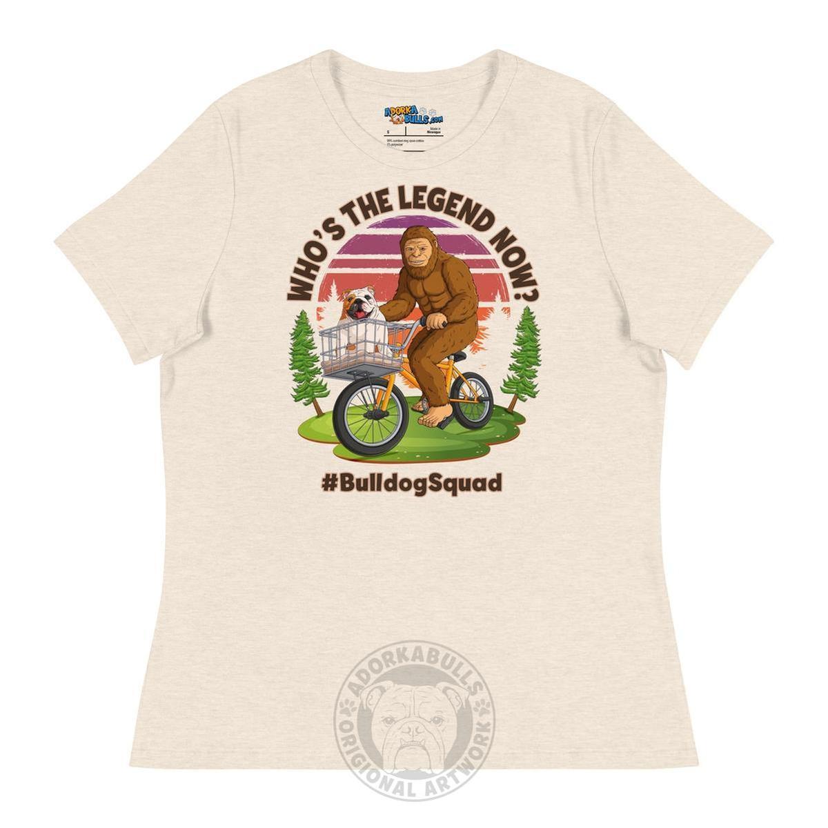 "Who’s the Legend Now?" English Bulldog Squad Women’s Tee