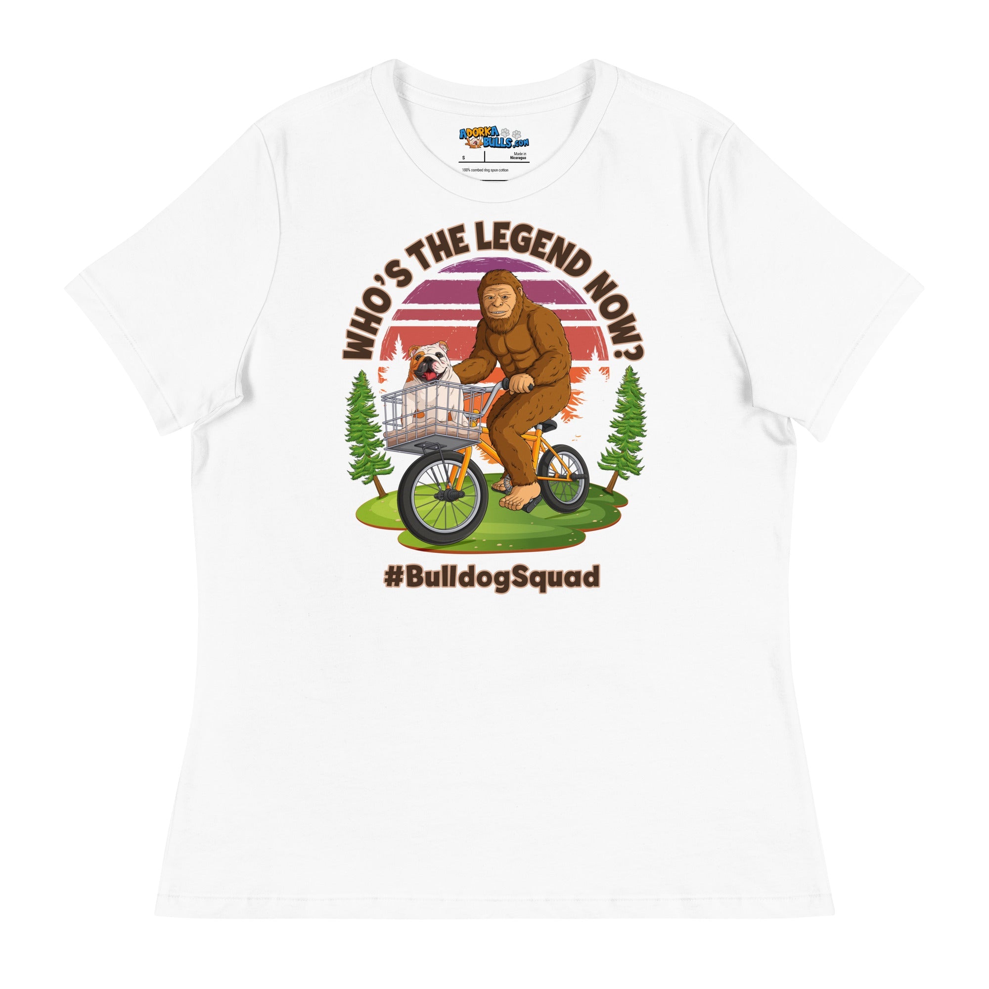 "Who’s the Legend Now?" English Bulldog Squad Women’s Tee